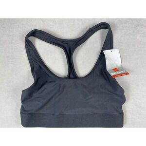 Hanes Sport Womens Racerback Sports Bra Black Active Gear Size Small NWT